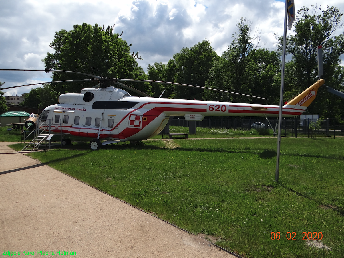Papieski Mi-8 PS nb 620. 2020 rok. Zdjęcie Karol Placha Hetman