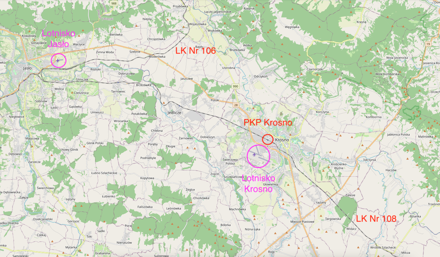 Railway routes Podkarpacie. 2021. Photo Karol Placha Hetman