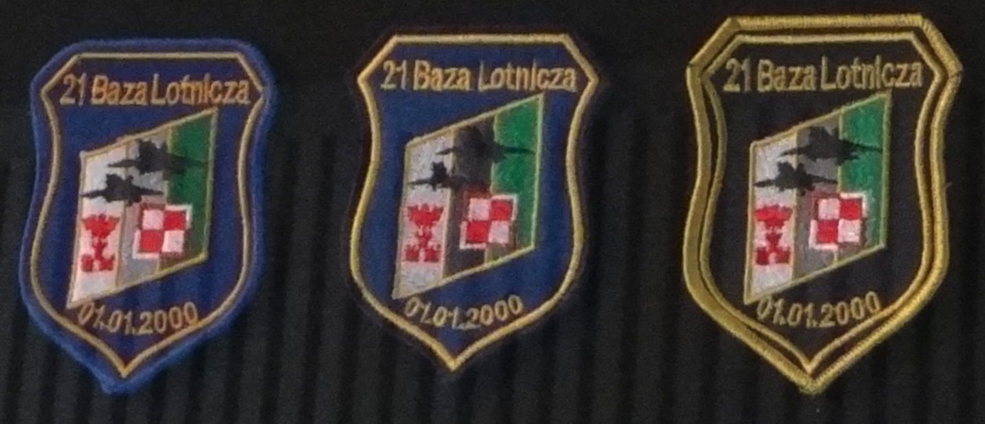 Emblem of the 21st Air Base. Photo by Karol Placha Hetman