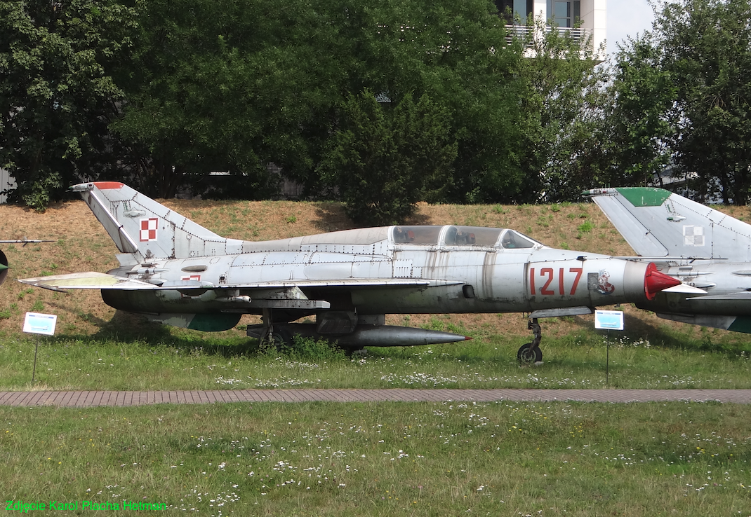 MiG-21 U nb 1217. 2019 year. Photo by Karol Placha Hetman