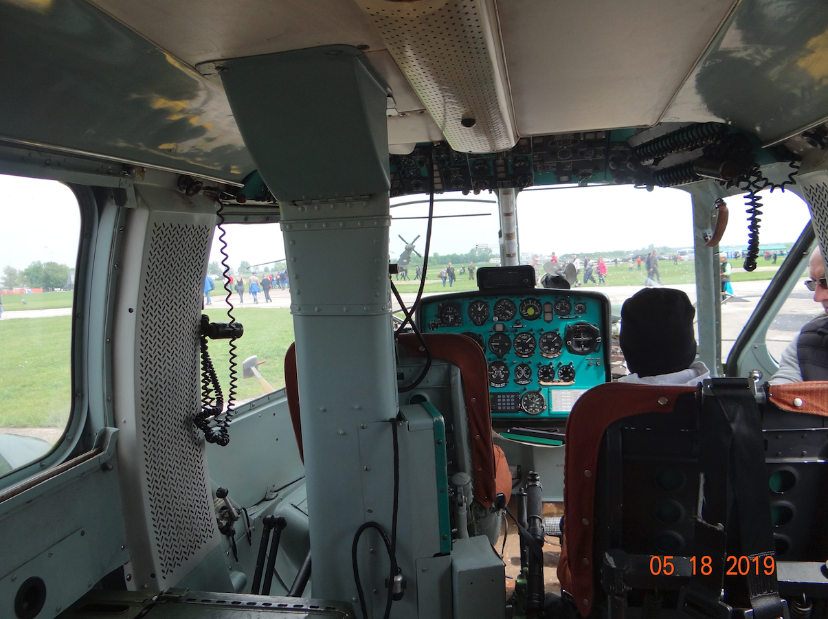 Mi-2 cabin. 2019 year. Photo by Karol Placha Hetman