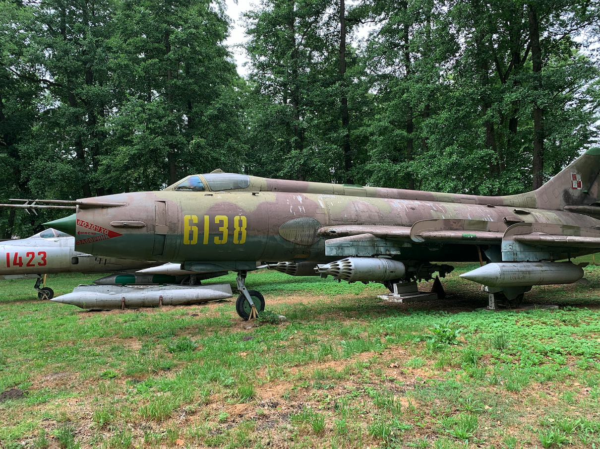 Su-20 nb 6138 serial number 74728. 2022 year. Photo by Karol Placha Hetman