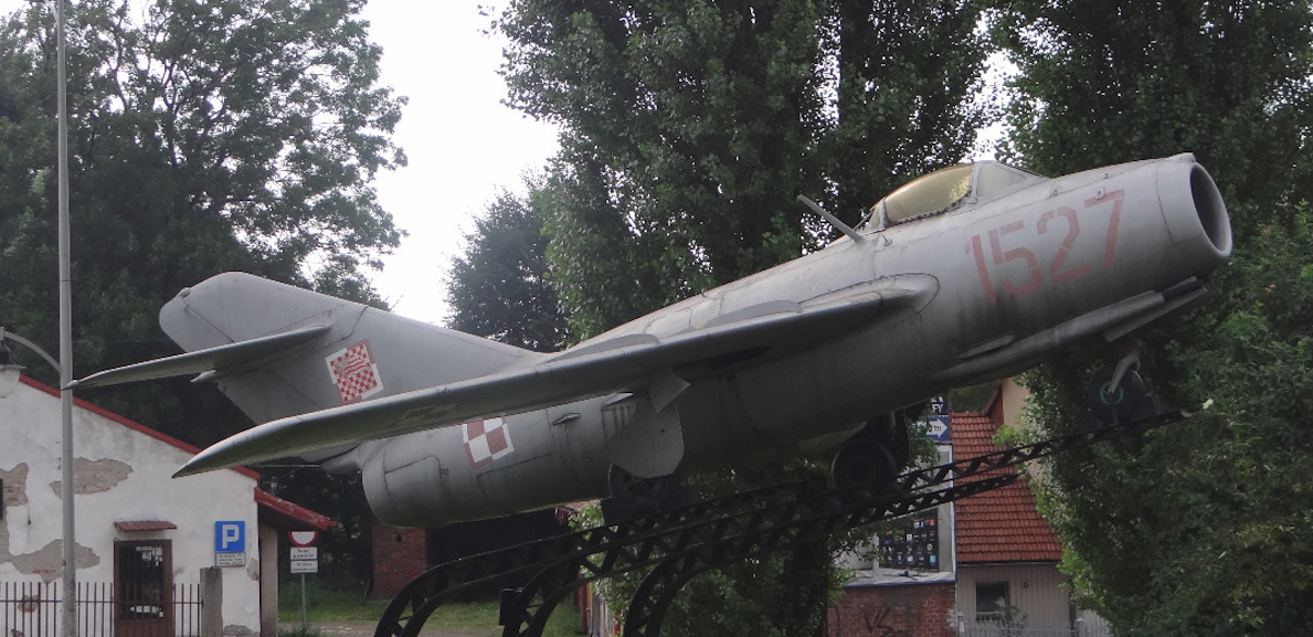 Lim-1 fighter in Andrychów. 2014 year. Photo by Karol Placha Hetman