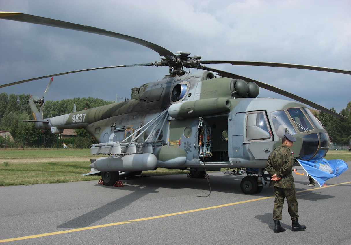 Czechy Mi-17 nb 9837. 2007 rok. Zdjęcie Karol Placha Hetman
