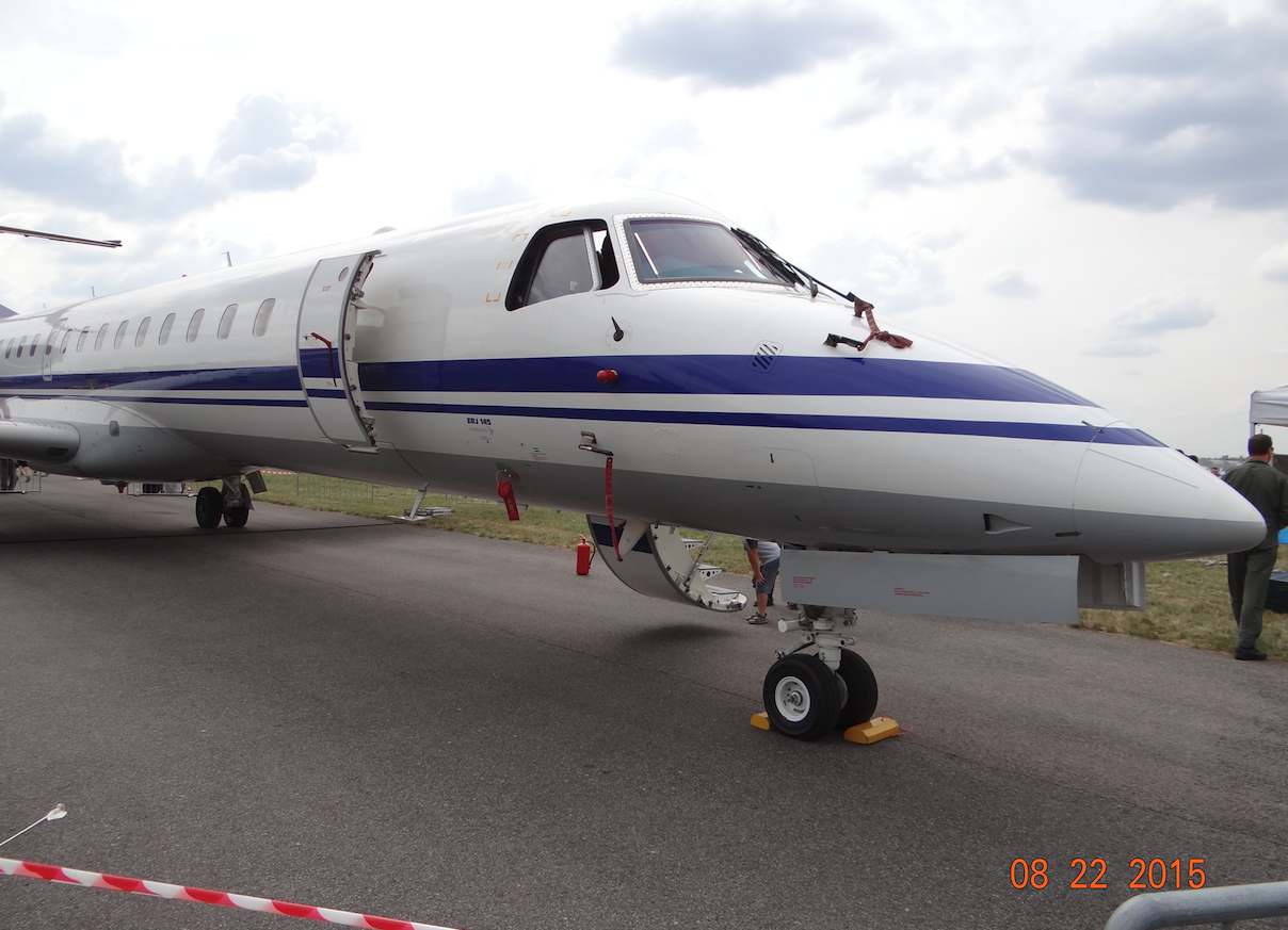 Embraer ERJ-145. Belgium, military. 2015 year. Photo by Karol Placha Hetman