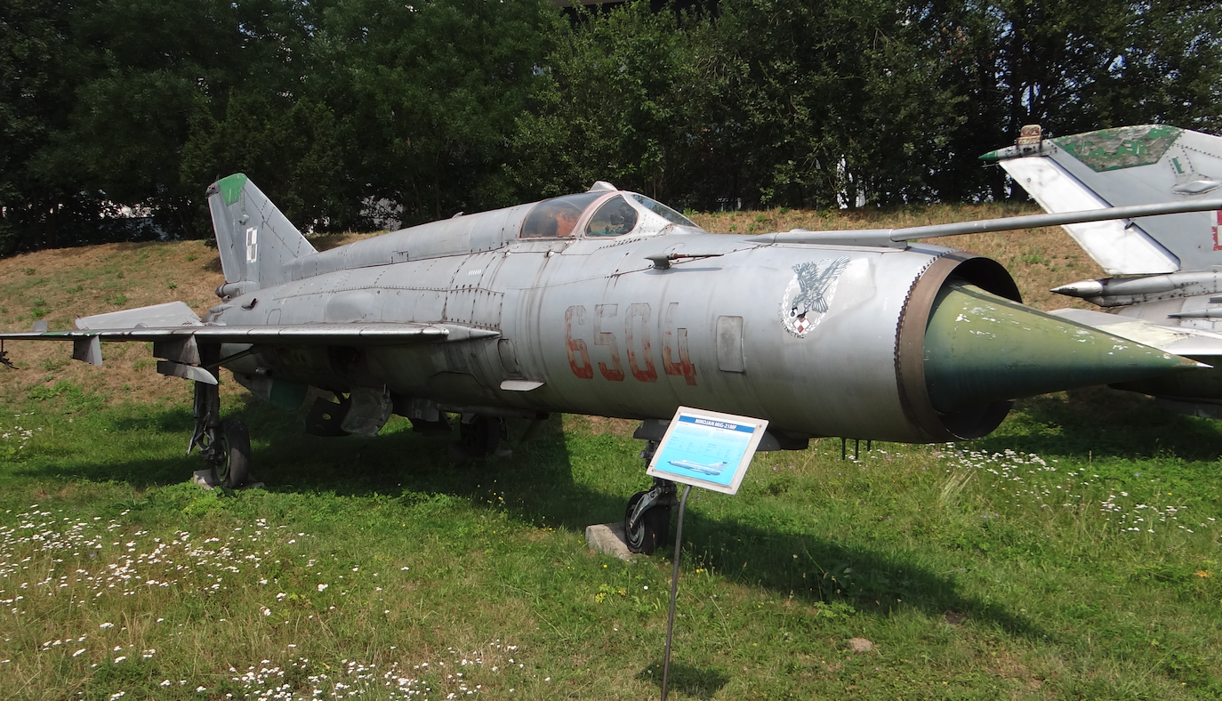 MiG-21 MF nb 6504. 2019 rok. Zdjęcie Karol Placha Hetman