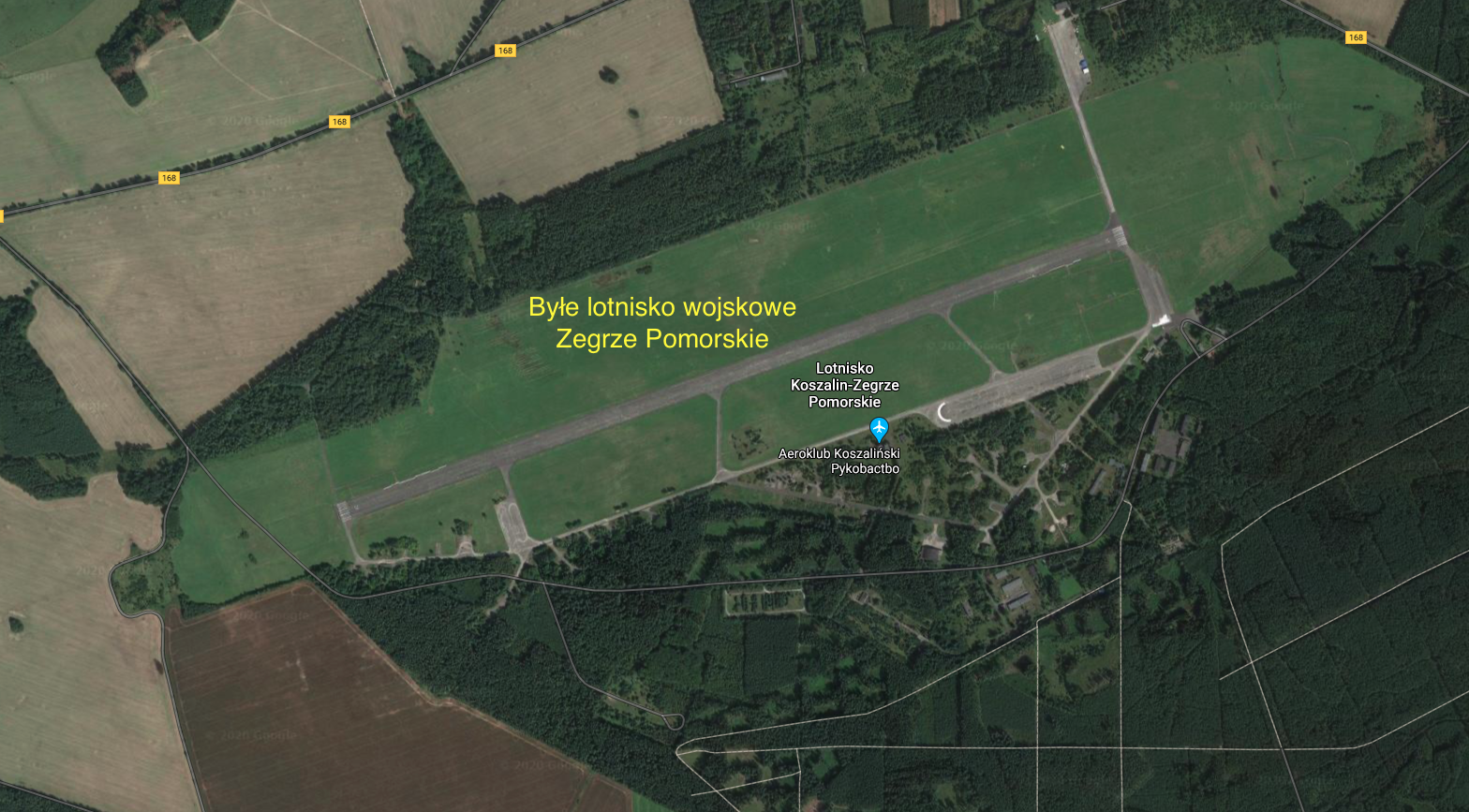 Zegrze Pomorskie airport. 2011 year. The work by Karol Placha Hetman