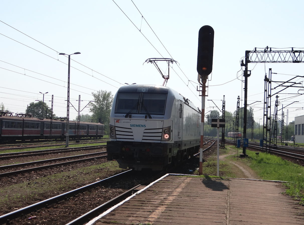 Siemens Vectron Kraków Płaszów. 2012 rok. Zdjęcie Karol Placha Hetman