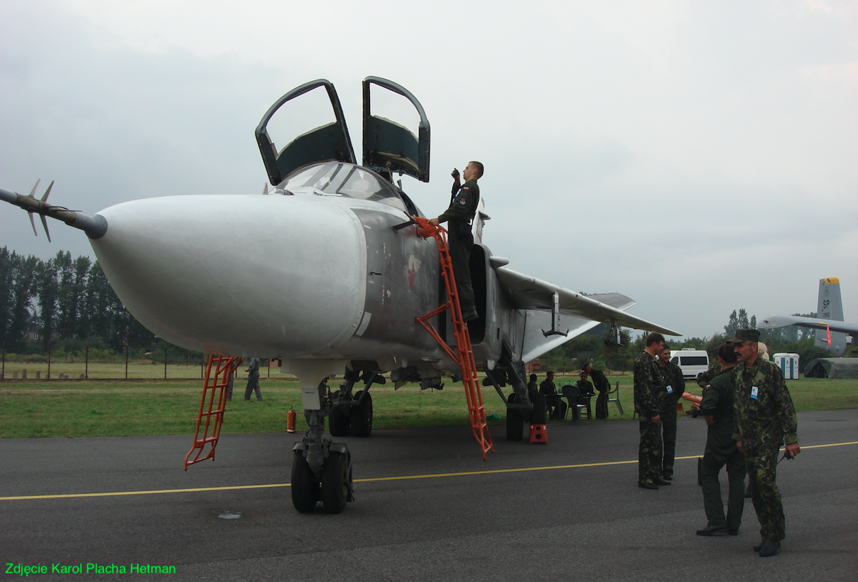 Su-24 nb 42. 2009 year. Photo by Karol Placha Hetman