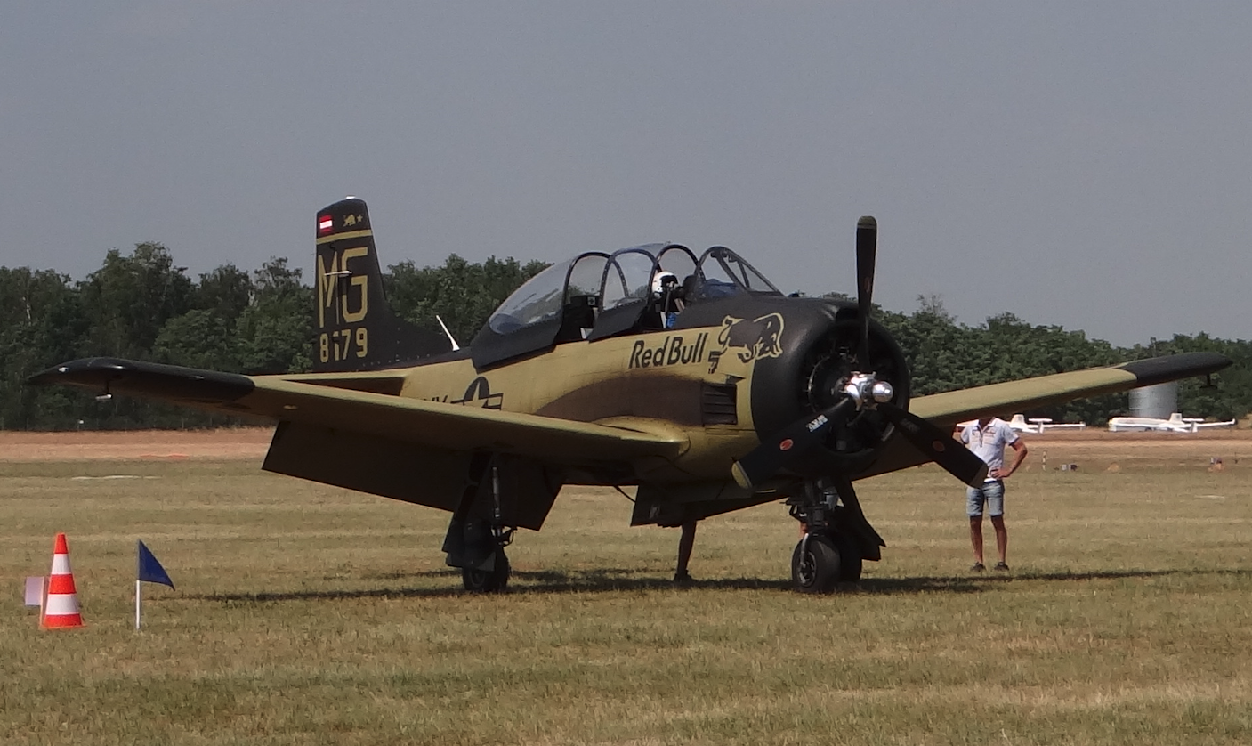 North American T-28 Trojan. 2021 rok. Zdjęcie Karol Placha Hetman