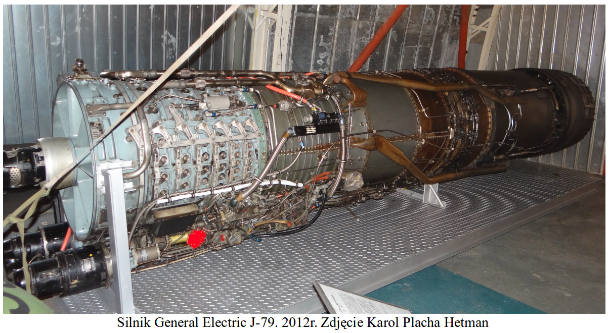 General Electric J-79. 2012 rok. Zdjęcie Karol Placha Hetman