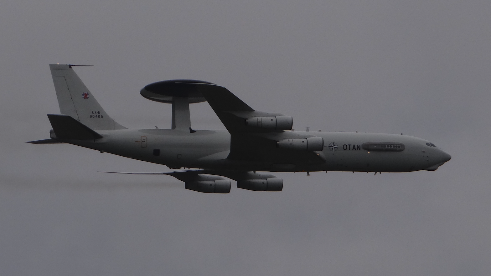 Boeing E-3 Sentry AWACS. 2018 year. Photo by Karol Placha Hetman