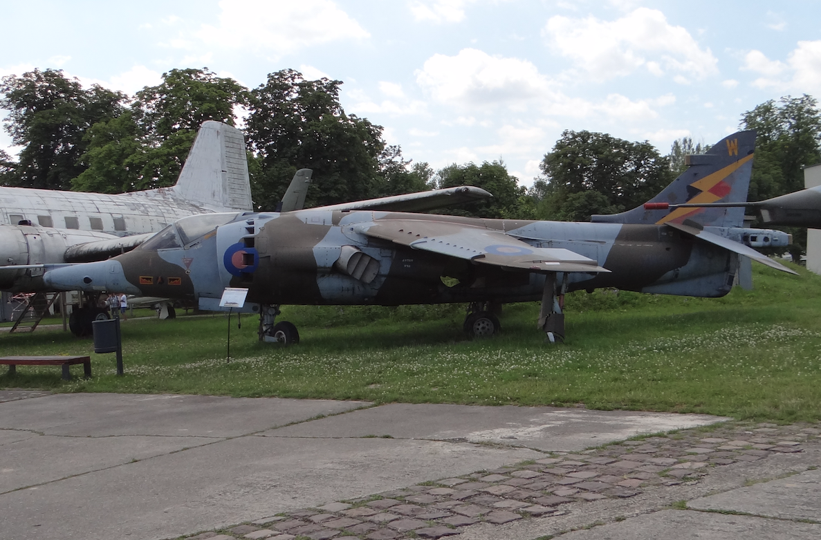 Harrier GR Mk.3 nb XW919. 2017 rok. Zdjęcie Karol Placha Hetman