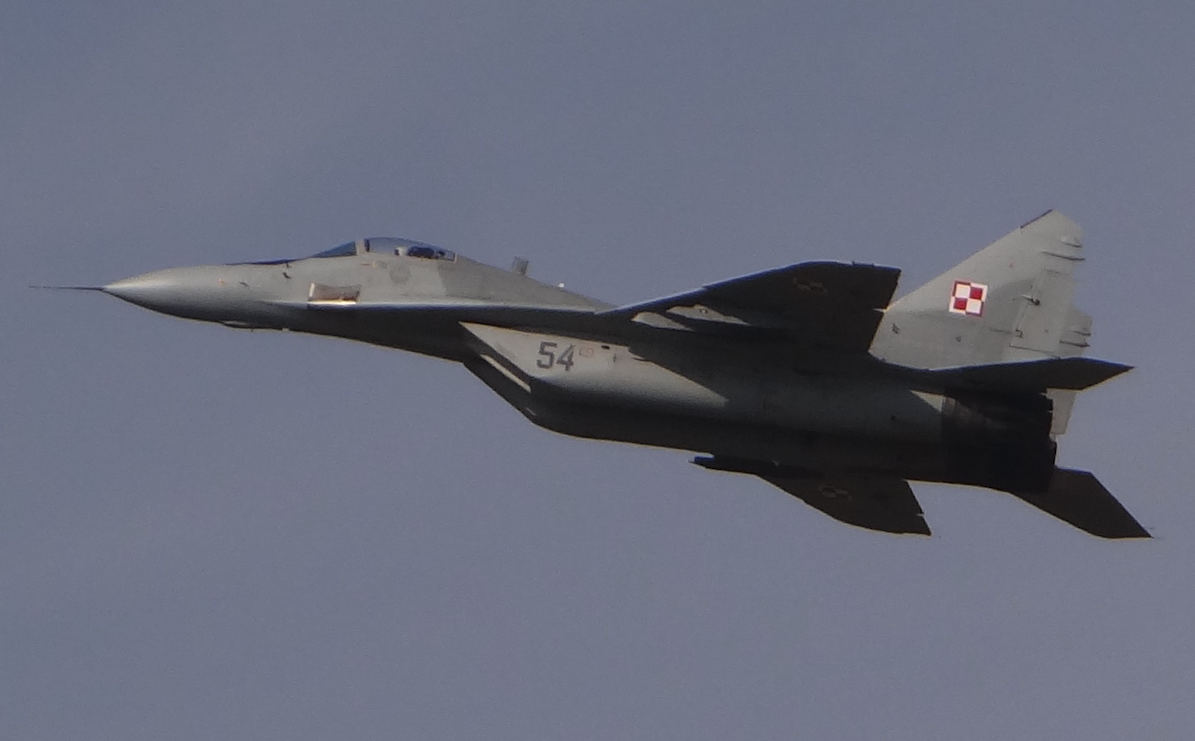 MiG-29 nb 54. Dęblin 2017 year. Photo by Karol Placha Hetman