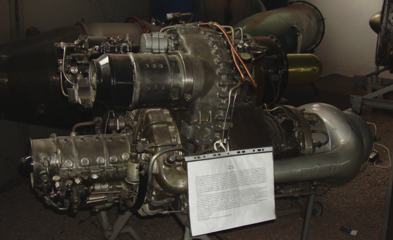 PZL GTD-350 engine. 2009 year. Photo by Karol Placha Hetman