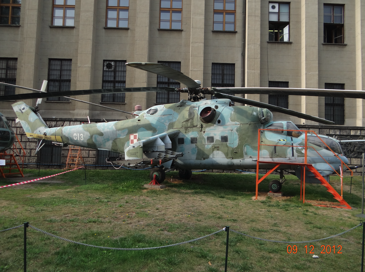 Mi-24 D nb 013. 2012 year. Photo by Karol Placha Hetman