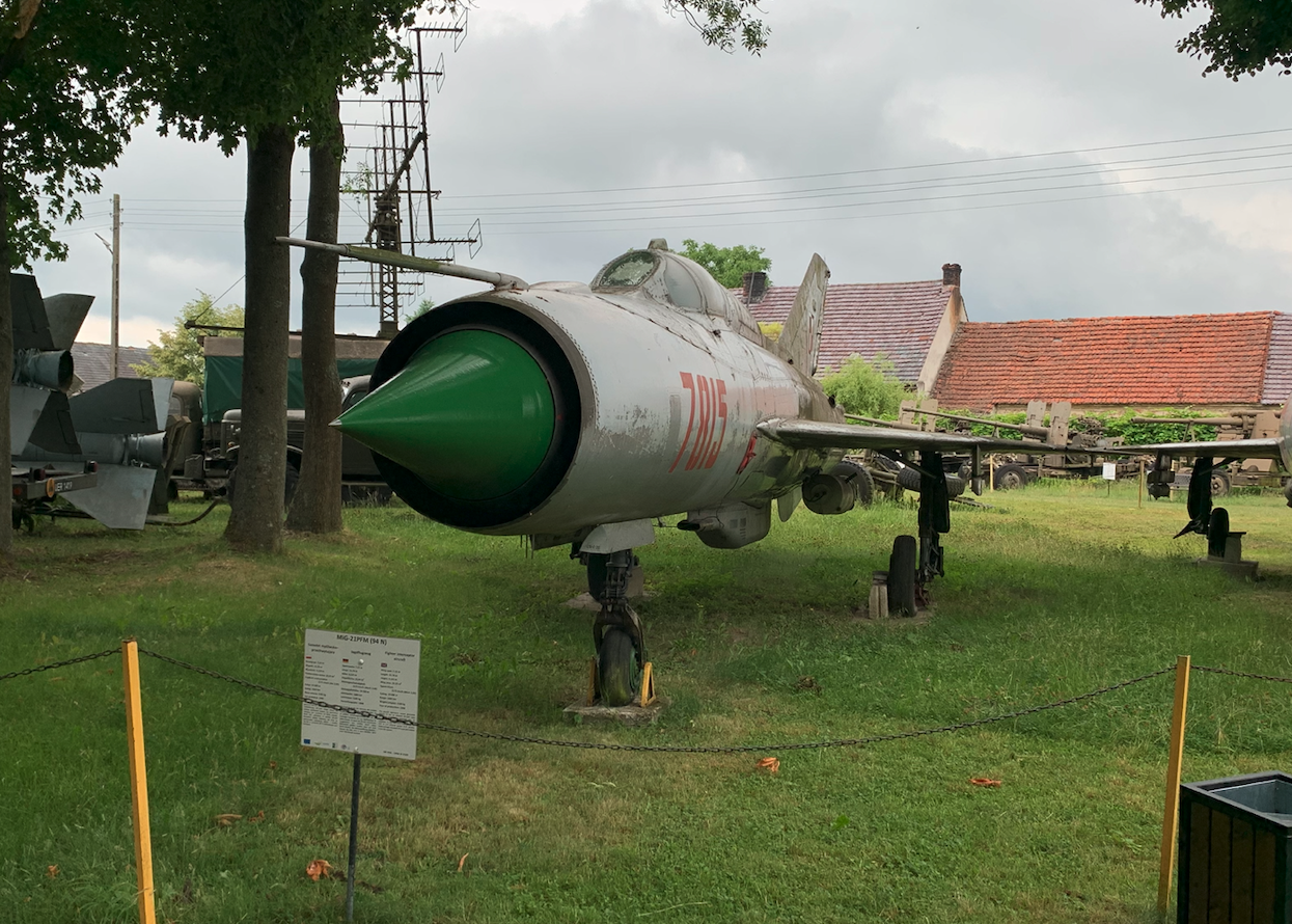 MiG-21 PFM nb 7815. 2022 rok. Zdjęcie Karol Placha Hetman