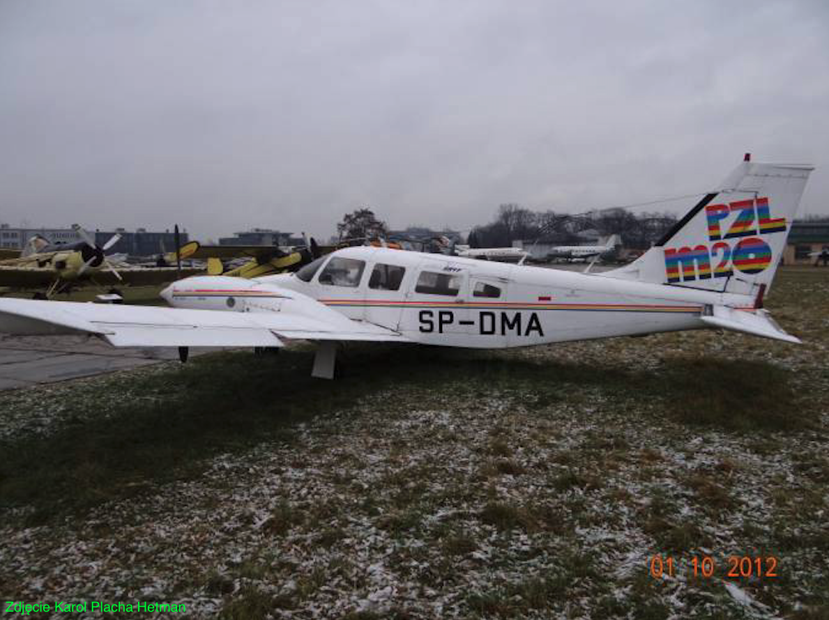 PZL M-20 Mewa SP-DMA. 2012 rok. Zdjęcie Karol Placha Hetman