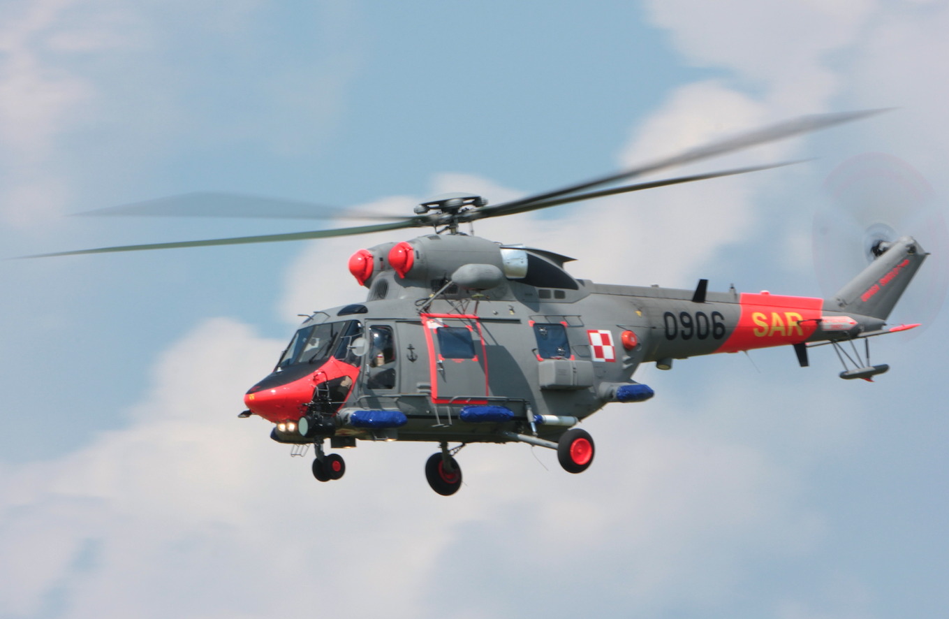 PZL-Sokół nb 0906 SAR. 2019 rok. Zdjęcie Waldemar Kiebzak