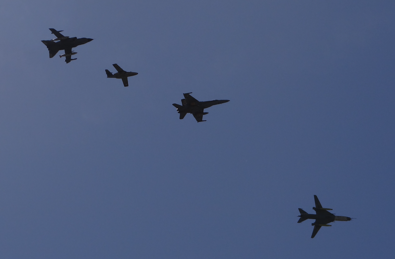 Tornado, SAAB 105, F-18, Su-22. Ławica 2018 rok. Zdjęcie Karol Placha Hetman