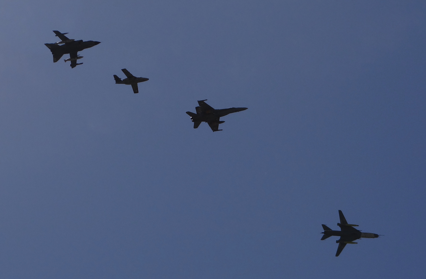 Tornado, SAAB 105, F-18, Su-22. Ławica 2018 year. Photo by Karol Placha Hetman