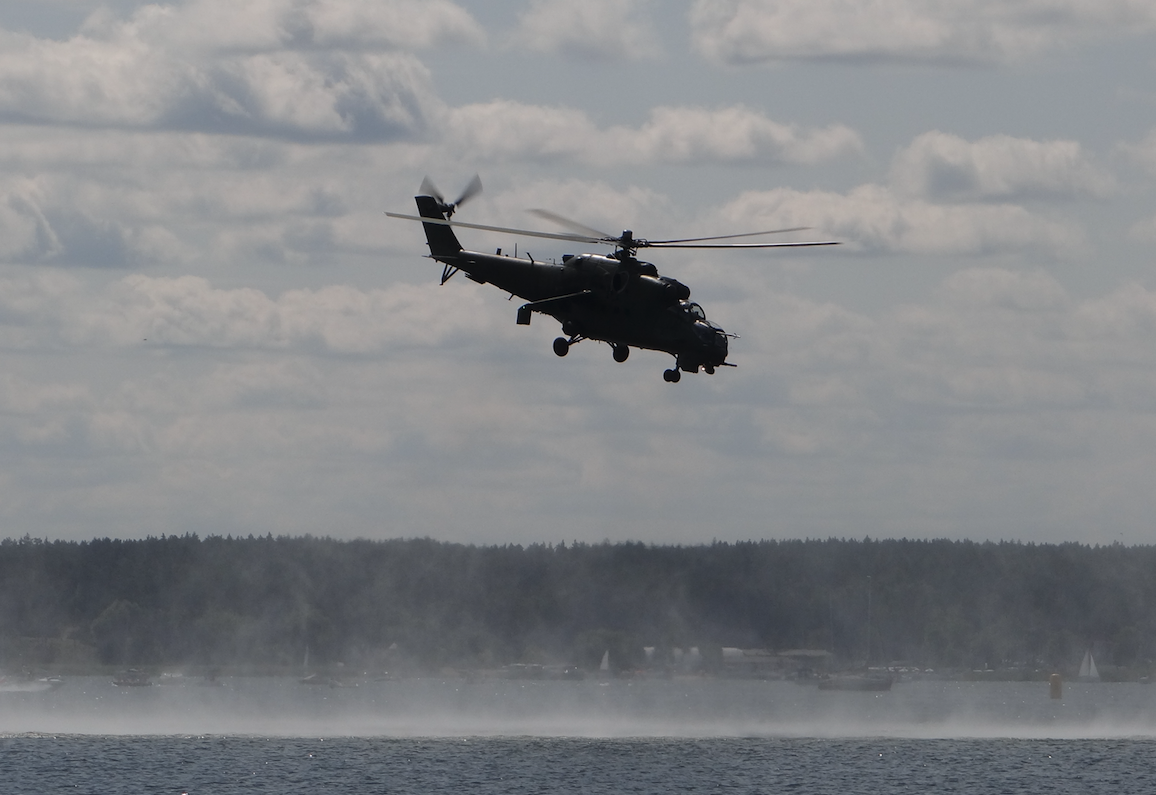 Mil Mi-24. Giżycko 2019 rok. Zdjęcie Karol Placha Hetman
