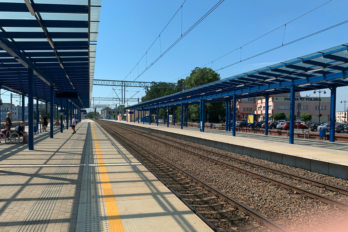 Leszno train station. 2021. Photo by Karol Placha Hetman