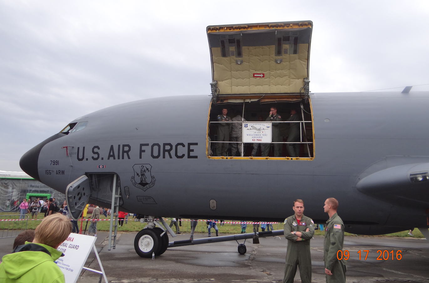 Boeing KC-135 R Stratotanker. 2016 rok. Zdjęcie Karol Placha Hetman