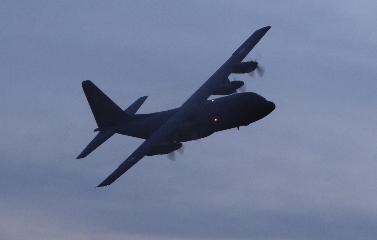 Lockheed C-130 Hercules. 2021. Photo by Karol Placha Hetman