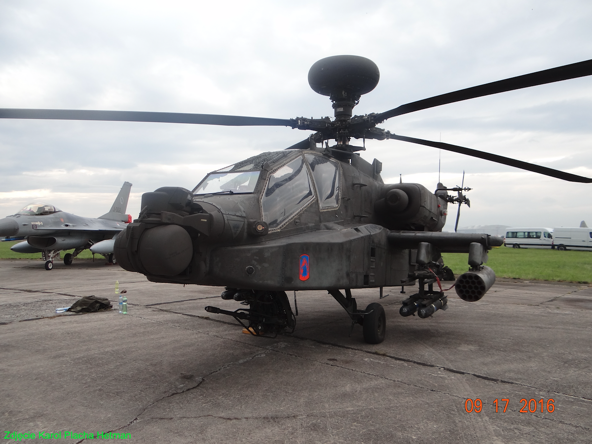 Boeing AH-64 Apache. 2016 rok. Zdjęcie Karol Placha Hetman