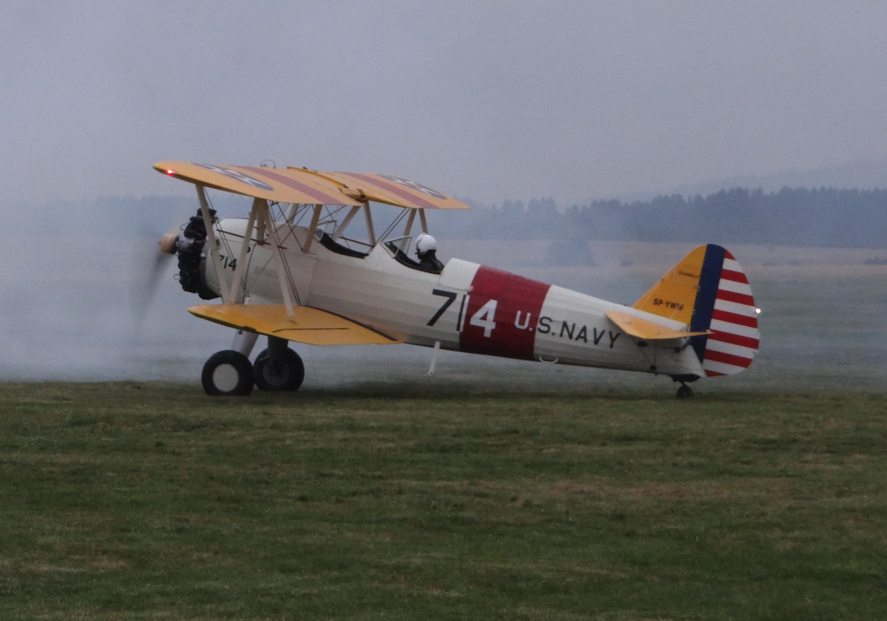 Boeing Stearman Model 75. 2021r. - Polot