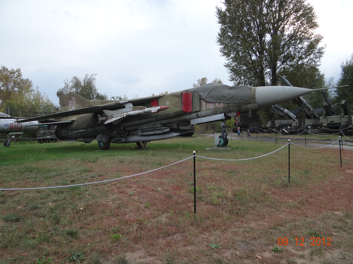 MiG-23 nb 148. 2012 rok. Zdjęcie Karol Placha Hetman