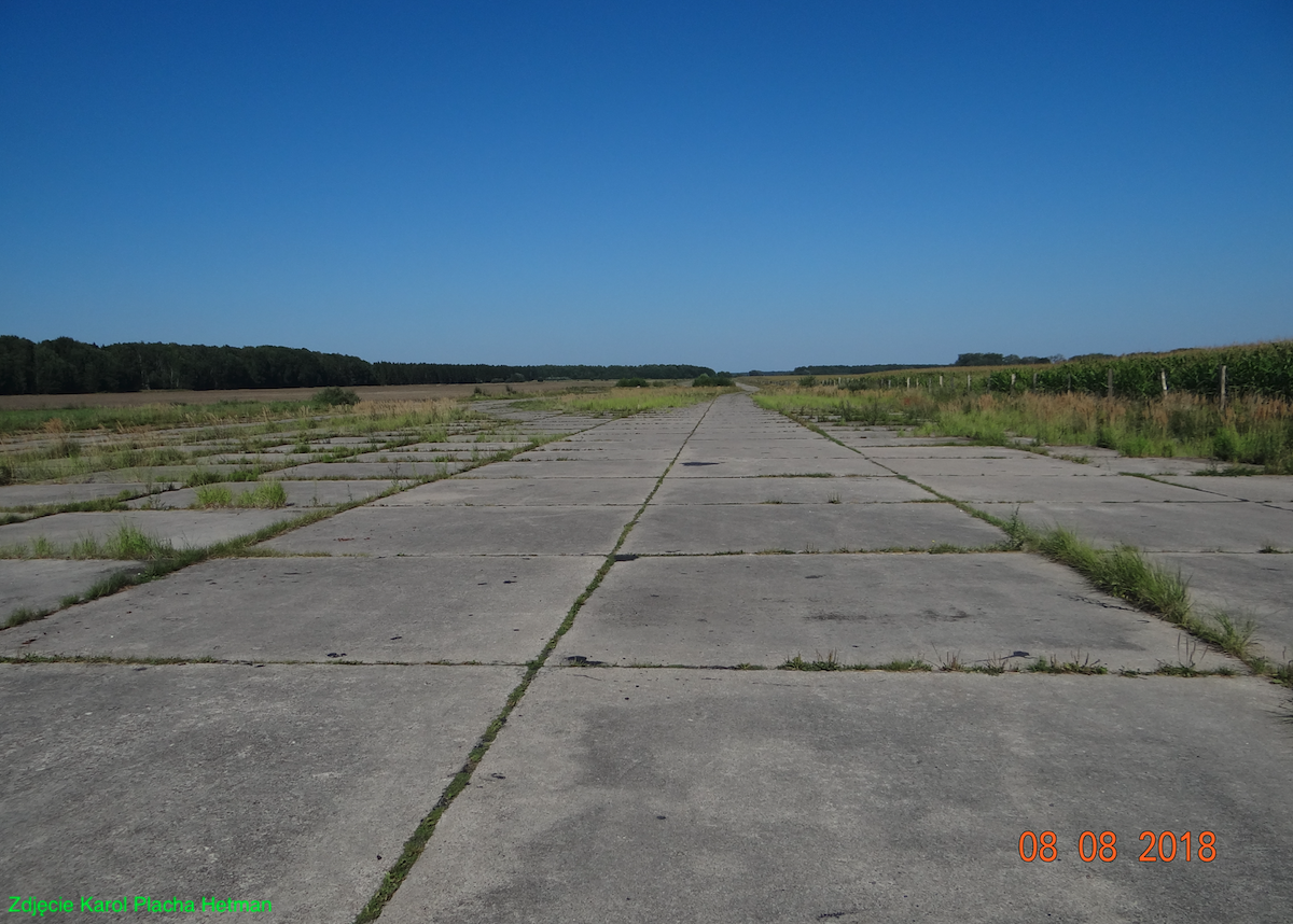 Orneta Airport. 2018 year. Photo by Karol Placha Hetman