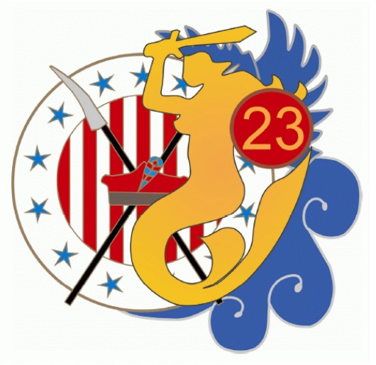 The emblem the 23 Air Base in Mińsk Mazowiecki