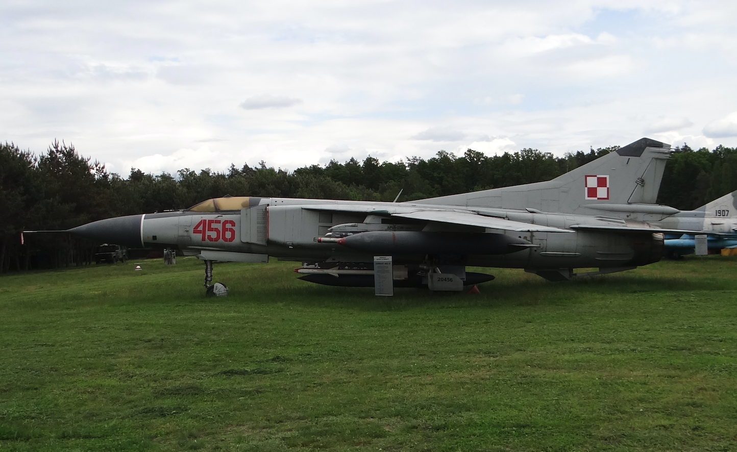 MiG-23 MF nb 456. 2021 rok. Zdjęcie Karol Placha Hetman