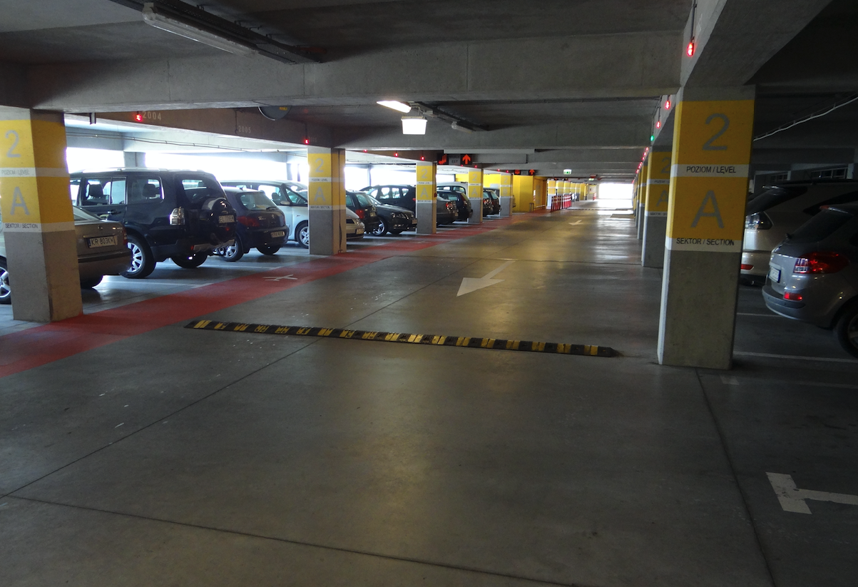 Multi-storey parking. 2011 year. Photo by Karol Placha Hetman