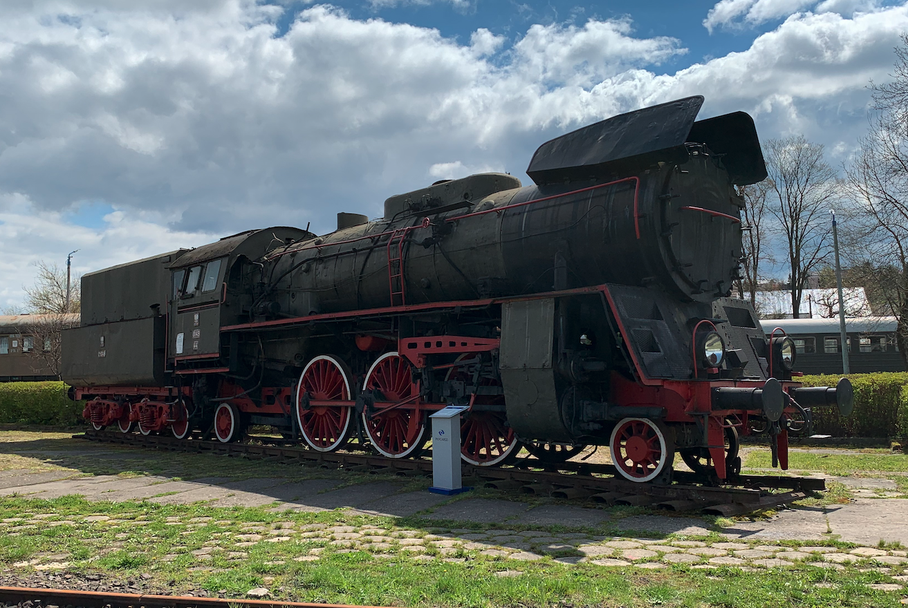 Ol49-44 steam locomotive. 2021. Photo by Karol Placha Hetman