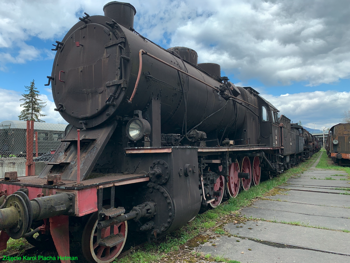 Polish Ty23-104 steam locomotive. 2021 year. Photo by Karol Placha Hetman