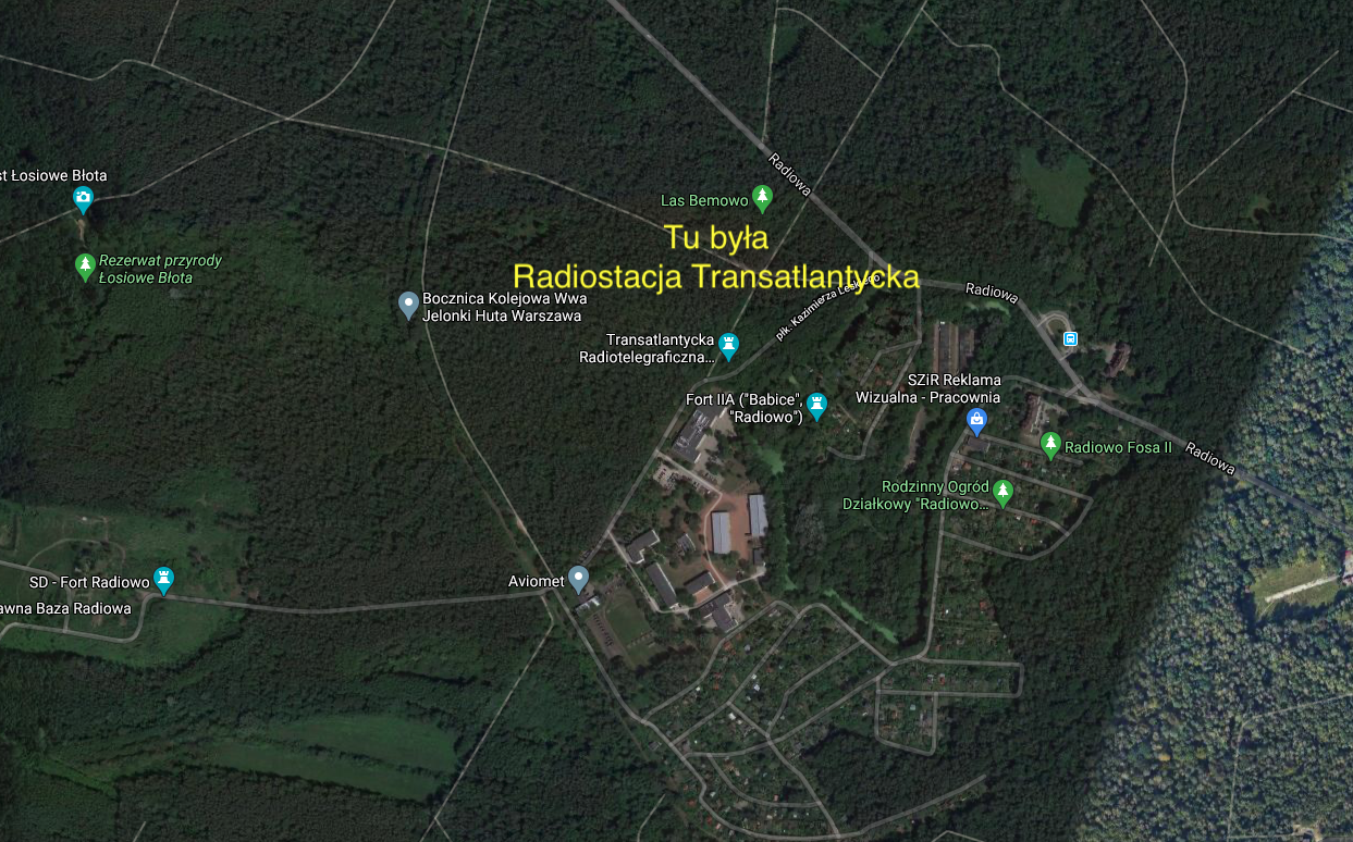 Tu była Transatlantycka Centrala Radiotelegraficzna. 2013 rok. Zdjęcie LAC
