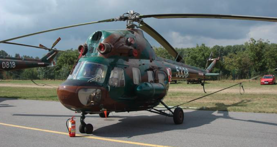PZL Mi-2 nb 5338. Radom 2007 rok. Zdjęcie Karol Placha Hetman