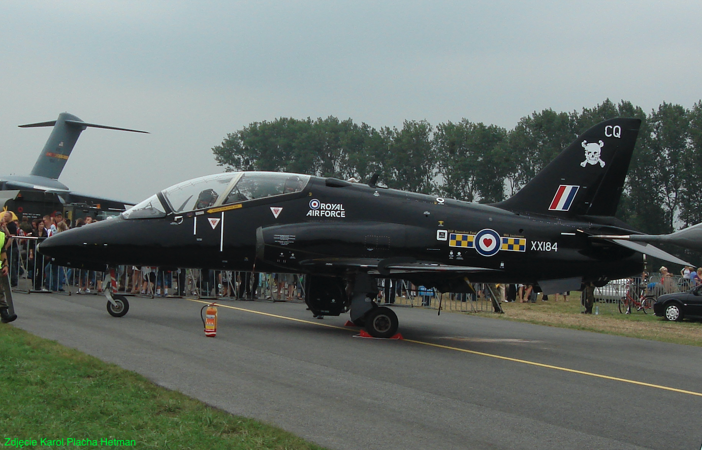 BAE Hawk. 2009 rok. Zdjęcie Karol Placha Hetman