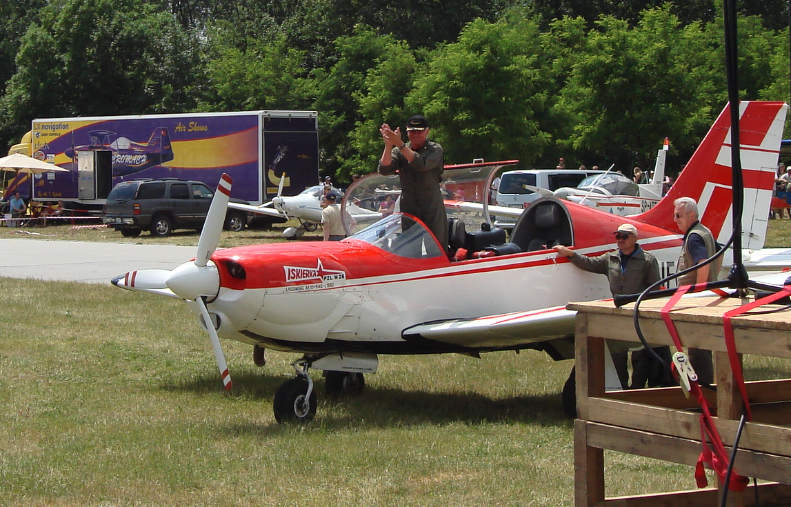 PZL M-26 Iskierka. 2008 rok. Zdjęcie Karol Placha Hetman