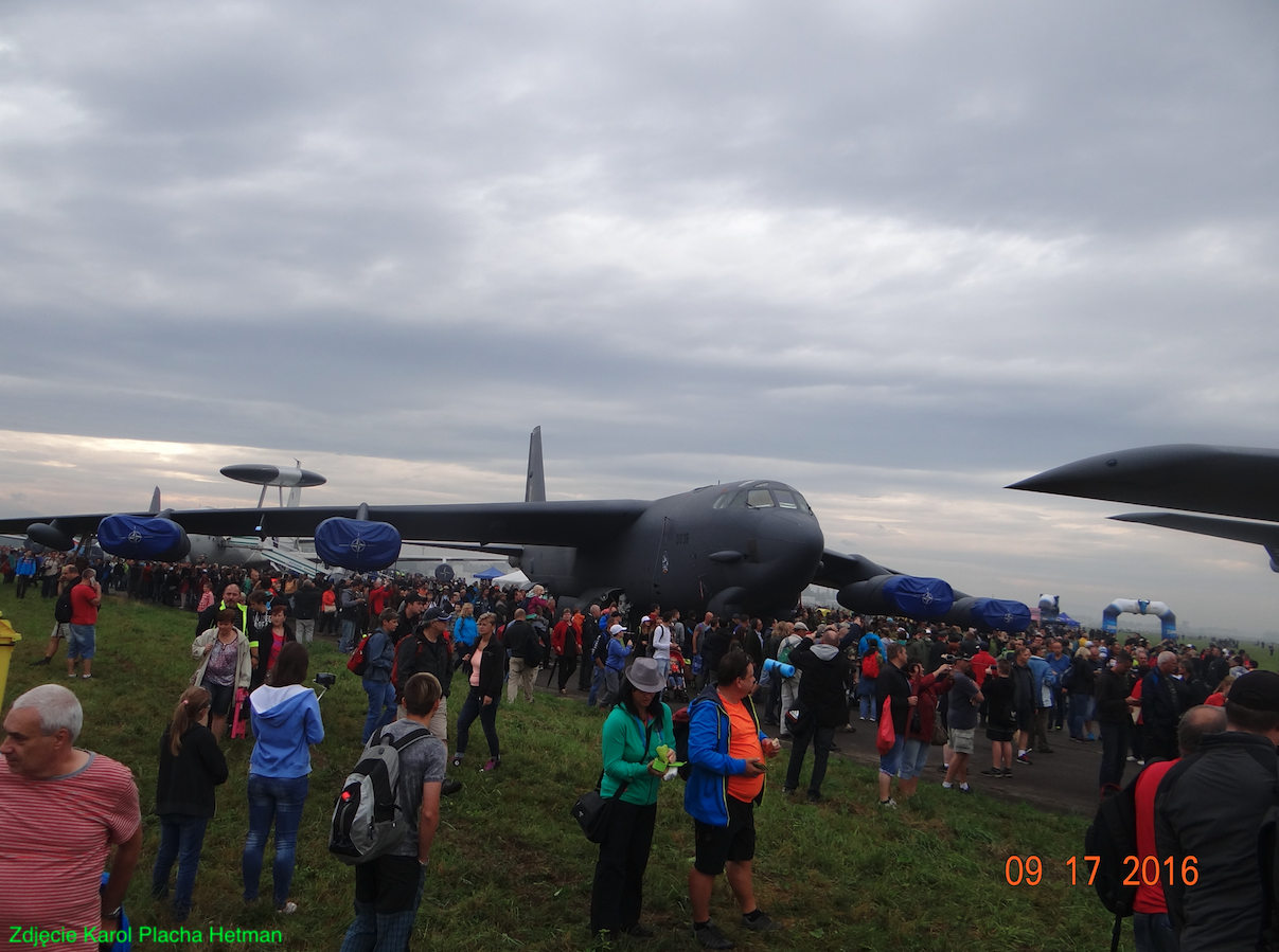 Boeing B-52. 2016 rok. Zdjęcie Karol Placha Hetman