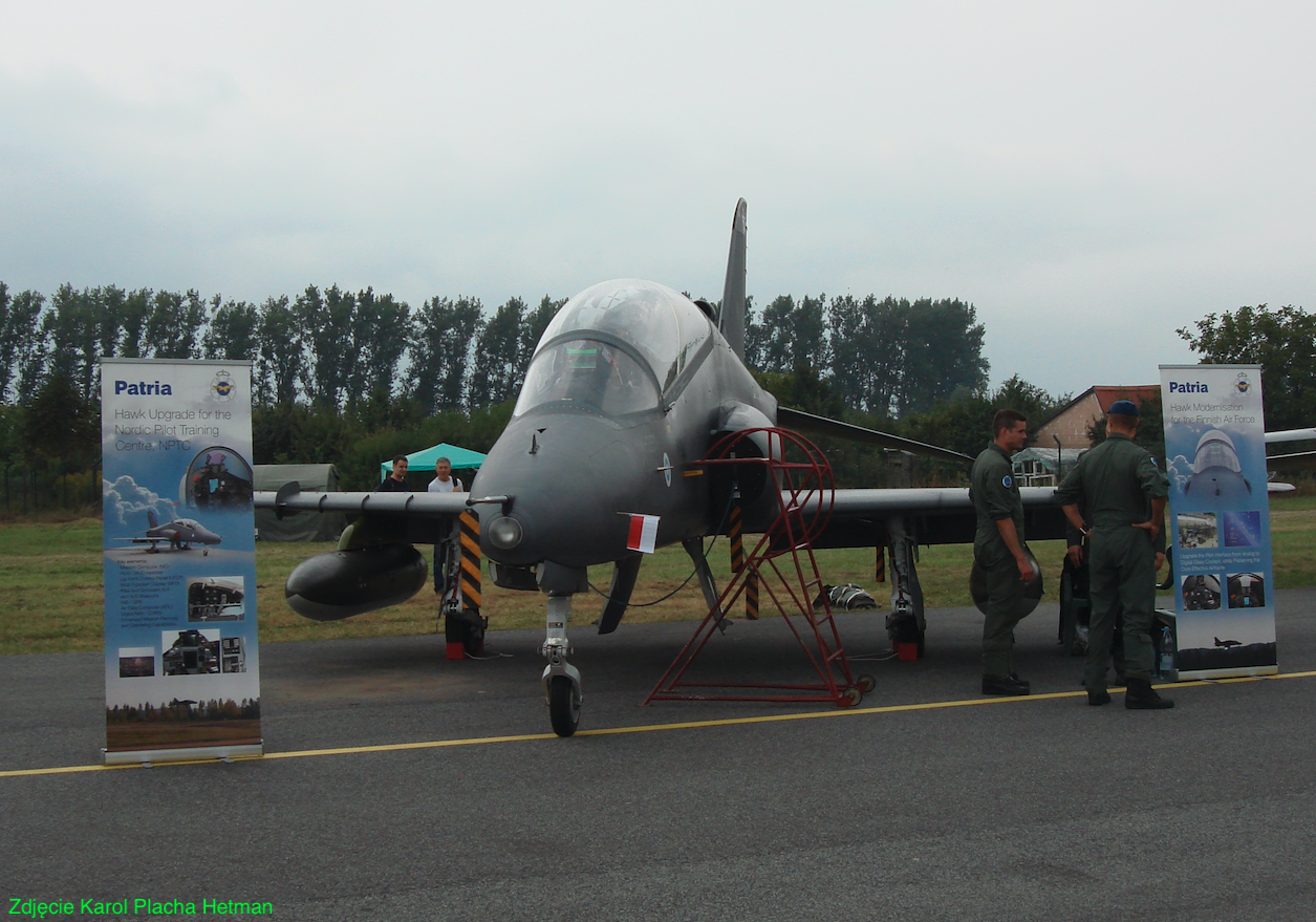 BAE Hawk. 2009 rok. Zdjęcie Karol Placha Hetman