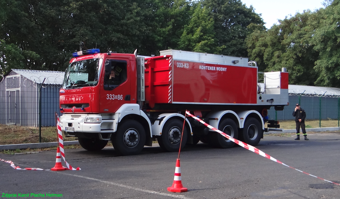 Radom. Fire fighting truck. 2013 year. Photo by Karol Placha Hetman