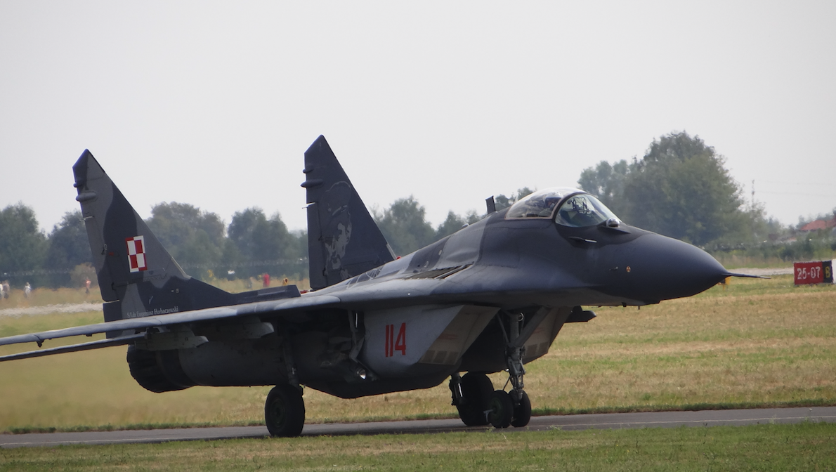 MiG-29 nb 114. Radom 2015 year. Photo by Karol Placha Hetman