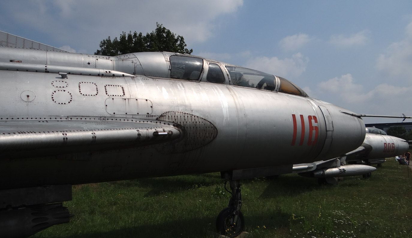 Suchoj Su-7 U nb 116 nr 2116. Czyżyny 2019. Photo by Karol Placha Hetman
