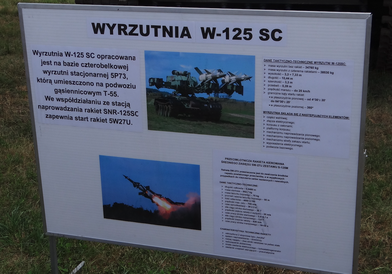 Wyrzutnia W-125 SC. 2013 rok. Zdjęcie Karol Placha Hetman