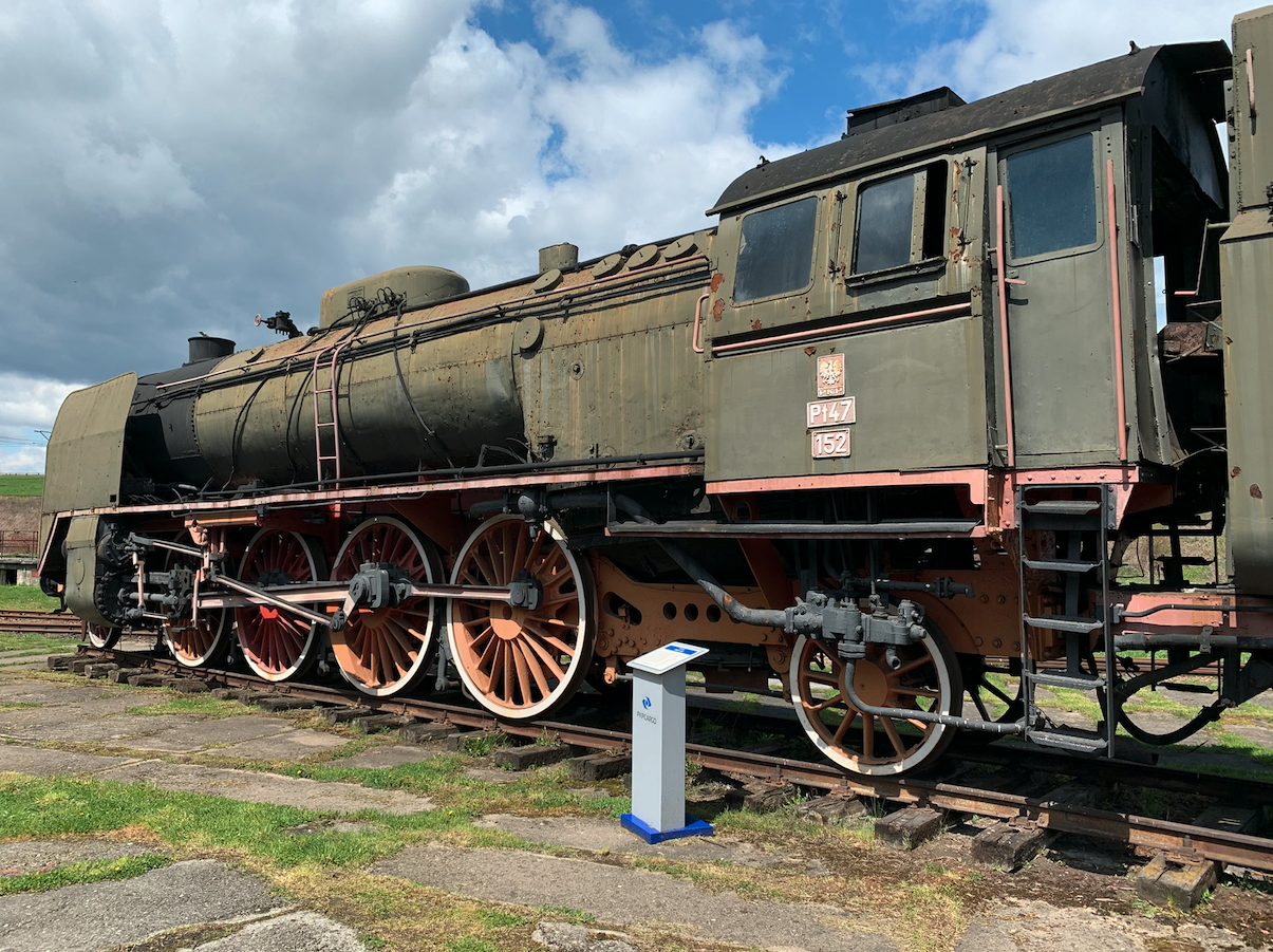 Steam locomotive Pt47-152. 2021. Photo by Karol Placha Hetman