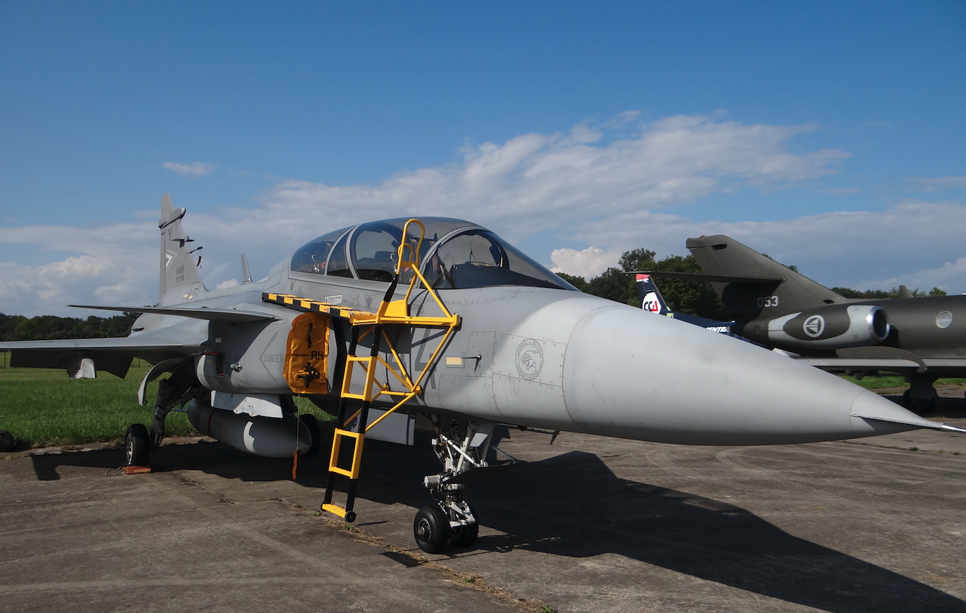 Hungarian SAAB JAS-39 D. 2018. Photo by Karol Placha Hetman